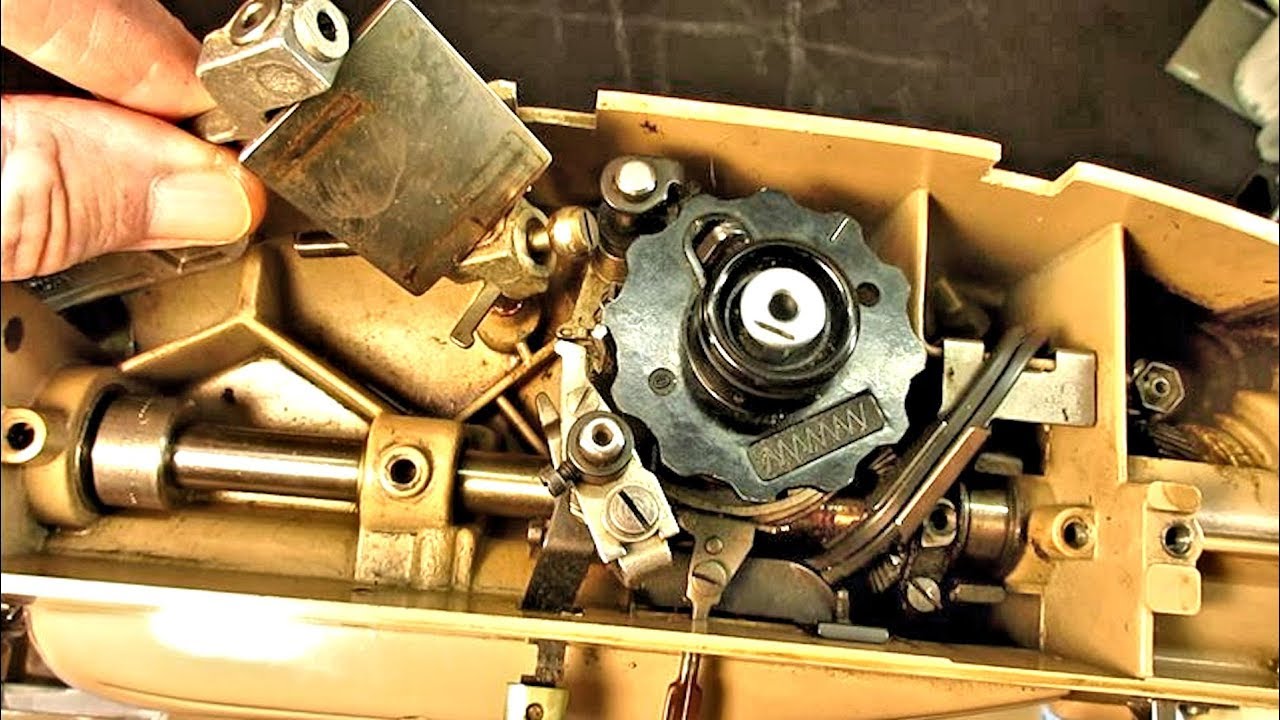 The Needle Bar Driving Arm of the Singer Model 403A Sewing Machine