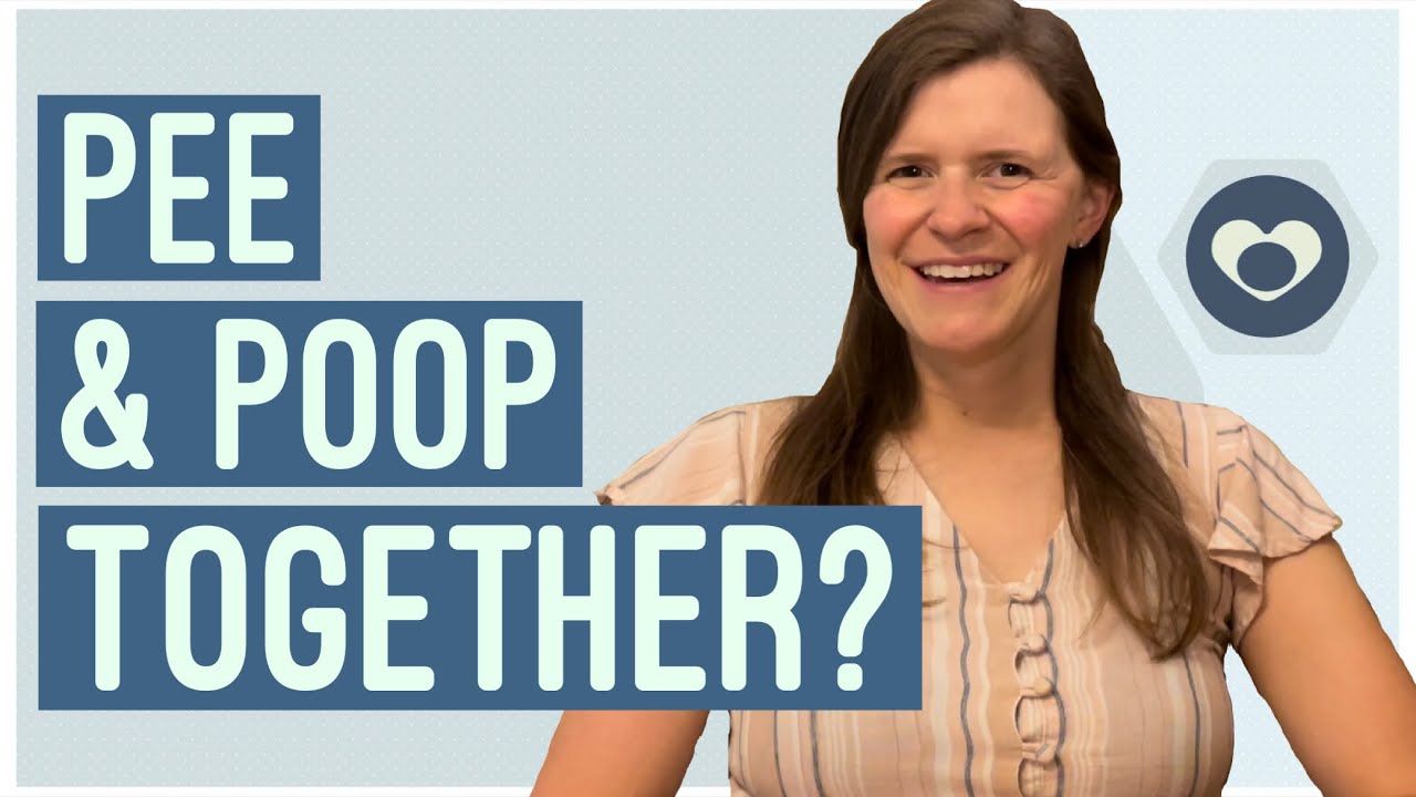 Is it normal to pee and poop at the same time? Pelvic PT explains!