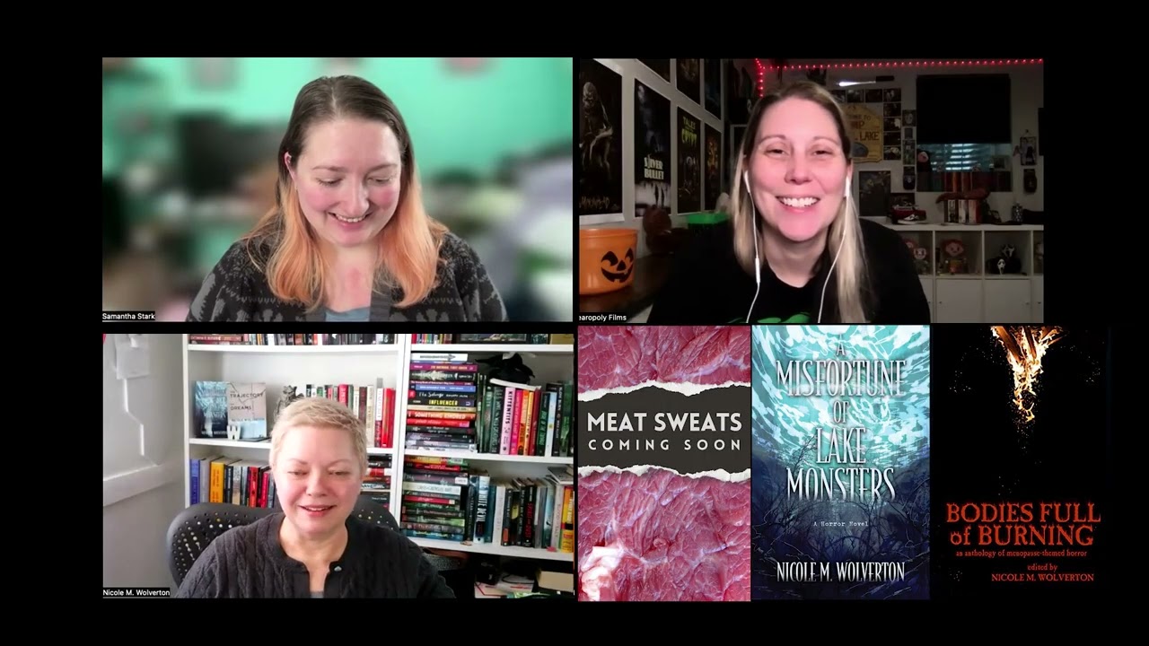 CAMP FEAR podcast interviews horror author Nicole M. Wolverton