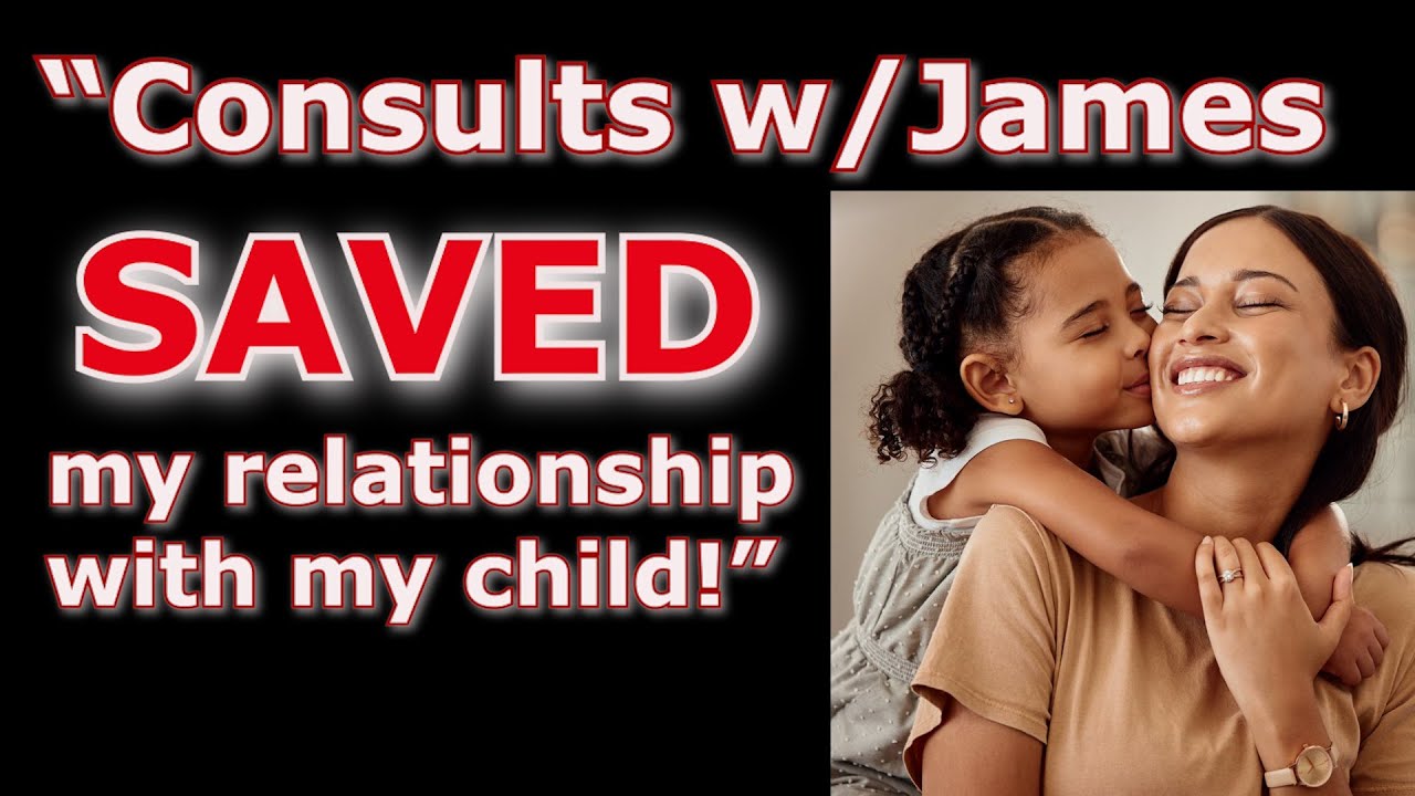 Alienated mom now HELPS OTHERS  after going thru hell,  consulting w/James & winning
