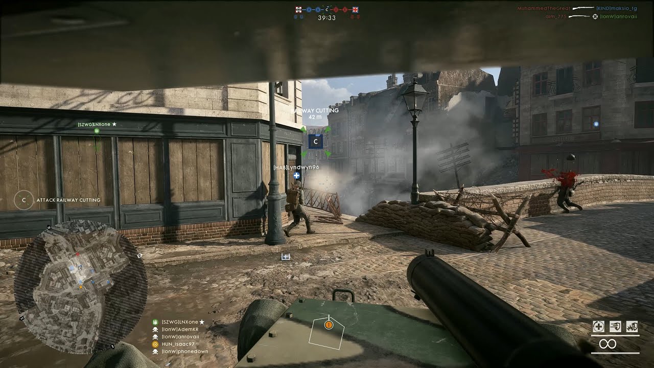 Battlefield 1: Frontlines gameplay (No Commentary)