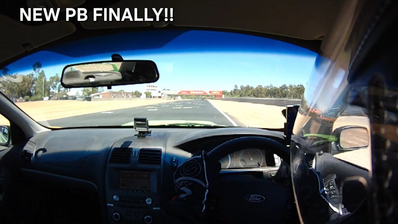 1.27.07 Collie Motorplex Long Circuit | NEW PB Incar POV  Ford Falcon BA XR8