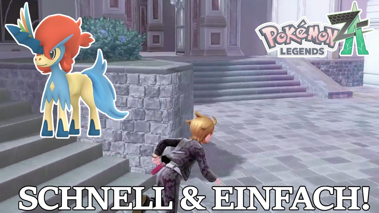 Keldeo SCHNELL & EINFACH bekommen in Pokemon Legenden Z-A!