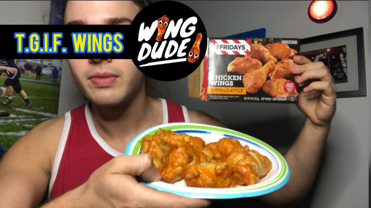 T.G.I.Fridays Frozen Wing Review!