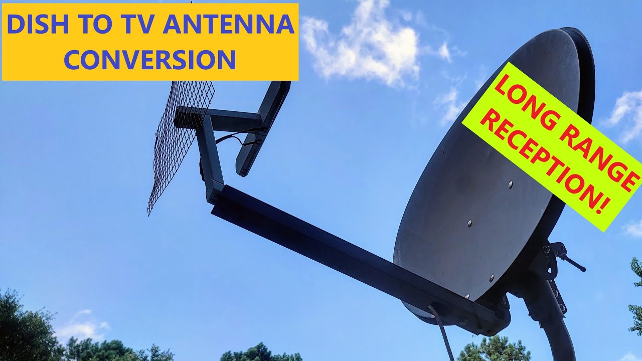 Can I Convert This DIsh To A Long Range TV Antenna?