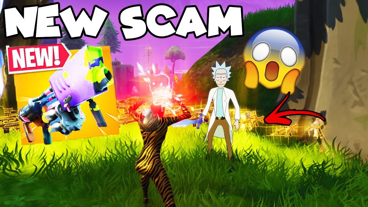 Richest Scammer Loses 1000 Scammed Guns! 😱 (Scammer Gets Scammed) Fortnite Save The World