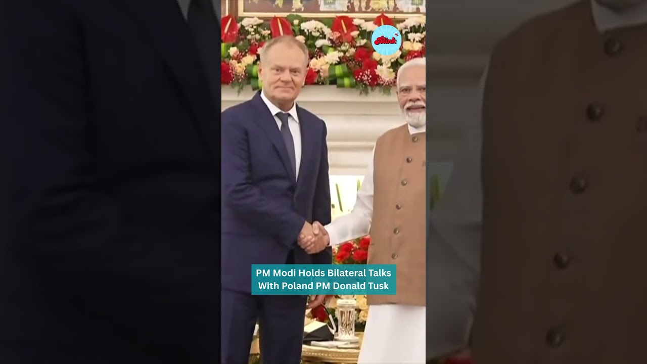 PM Modi Holds Bilateral Talks With Poland PM Donald Tusk In Delhi