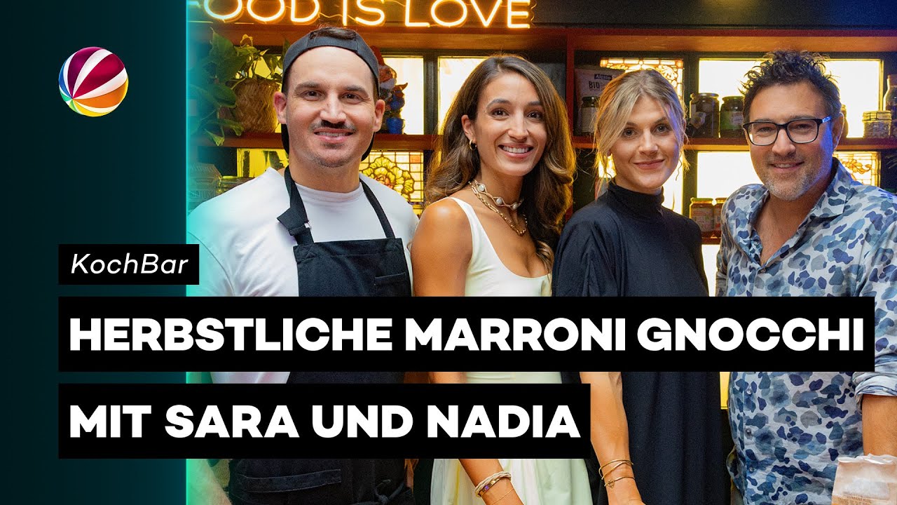 Sara und Nadia verraten ihr liebstes Herbstgericht | KochBar mit Fabian und Salar