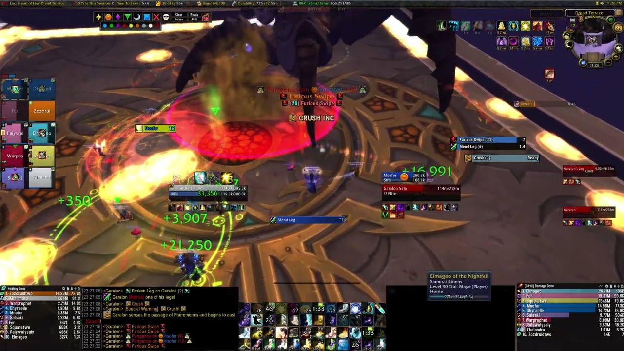 WoW MoP Classic - Garalon - 10M Normal - Holy Priest PoV