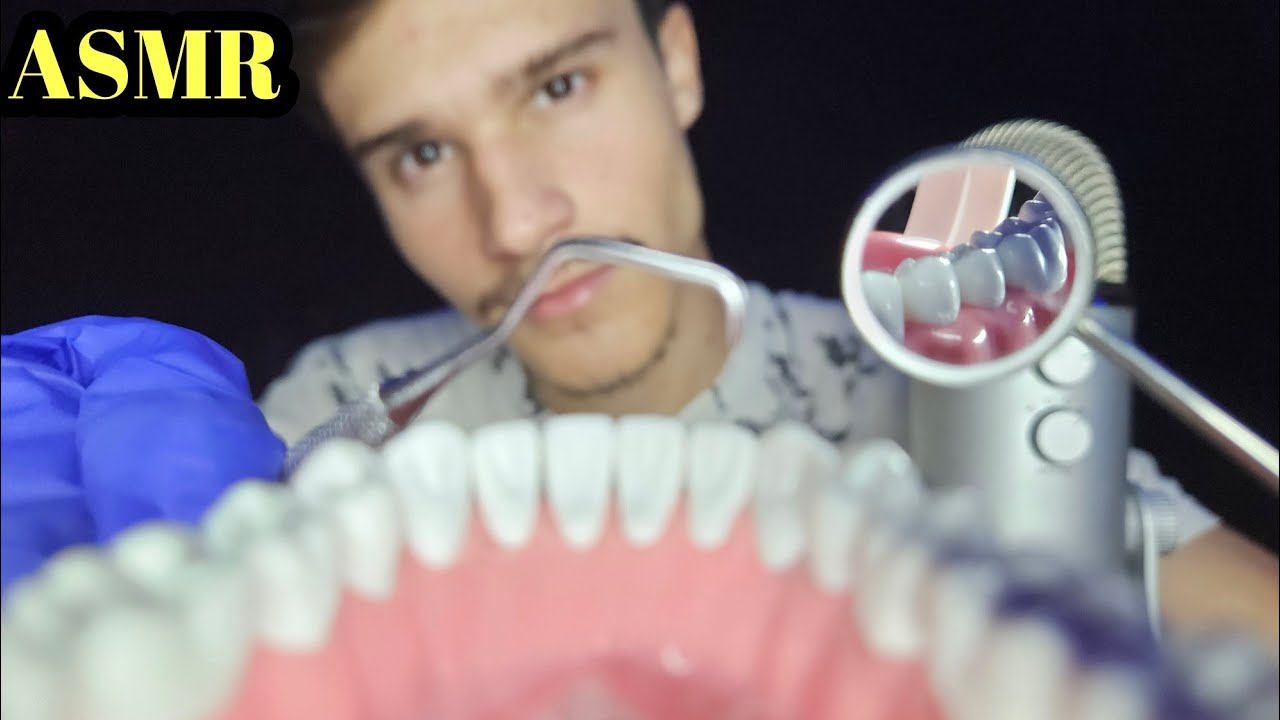 ASMR: ROLEPLAY DENTISTA REALISTA!