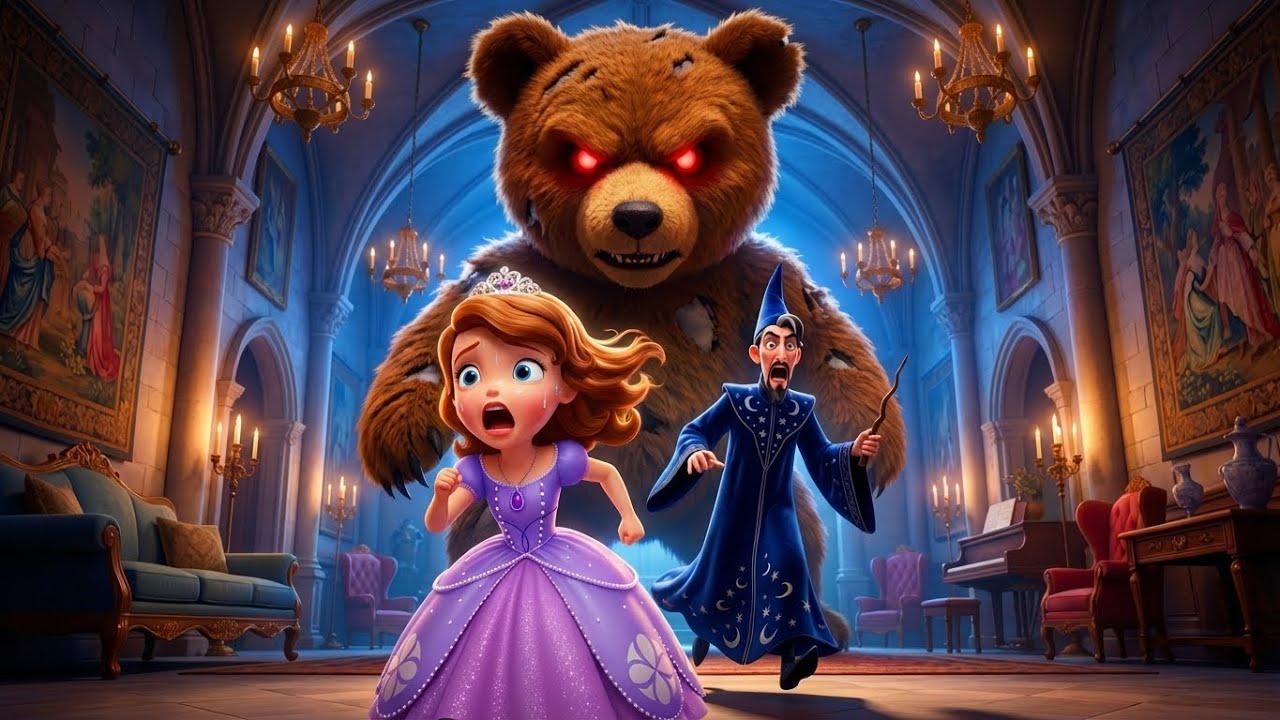 Toys Come Alive! 🧸 Sofia vs The Giant Teddy Bear | Sofia the First Animation