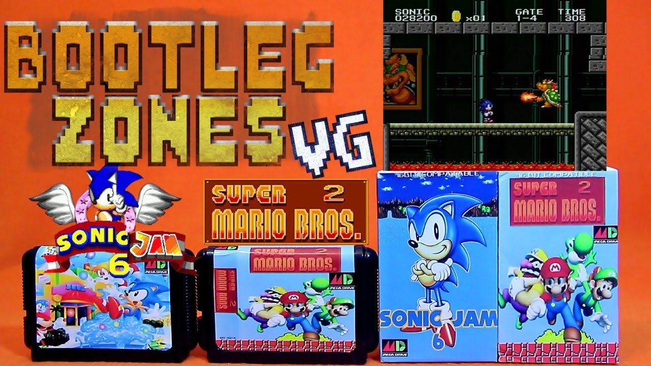 Bootleg Zones VG: Sonic Jam 6 / Super Mario 2 Genesis
