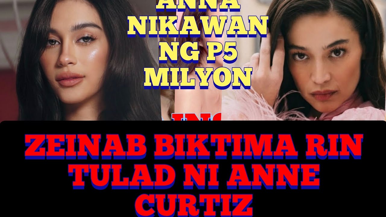 ANNA NINAKAWAN NG P5 MILYON! ZEINAB BIKTIMA RIN TULAD NI ANNE CURTIS! 
