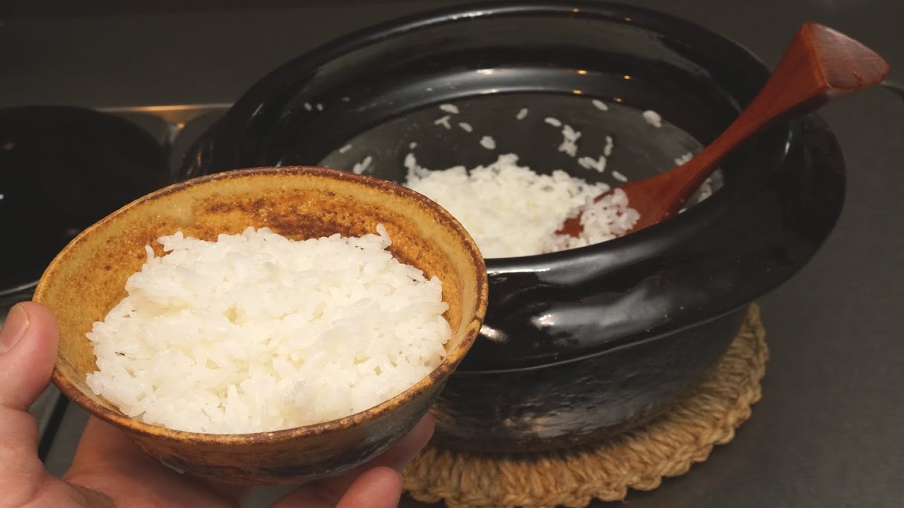 炊飯土鍋でのご飯の炊き方とお米の研ぎ方