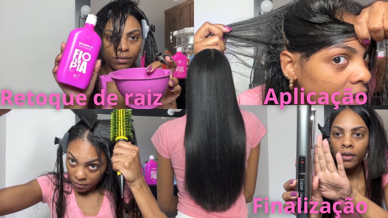 MEU RETOQUE DE RAIZ COM PROGRESSIVA