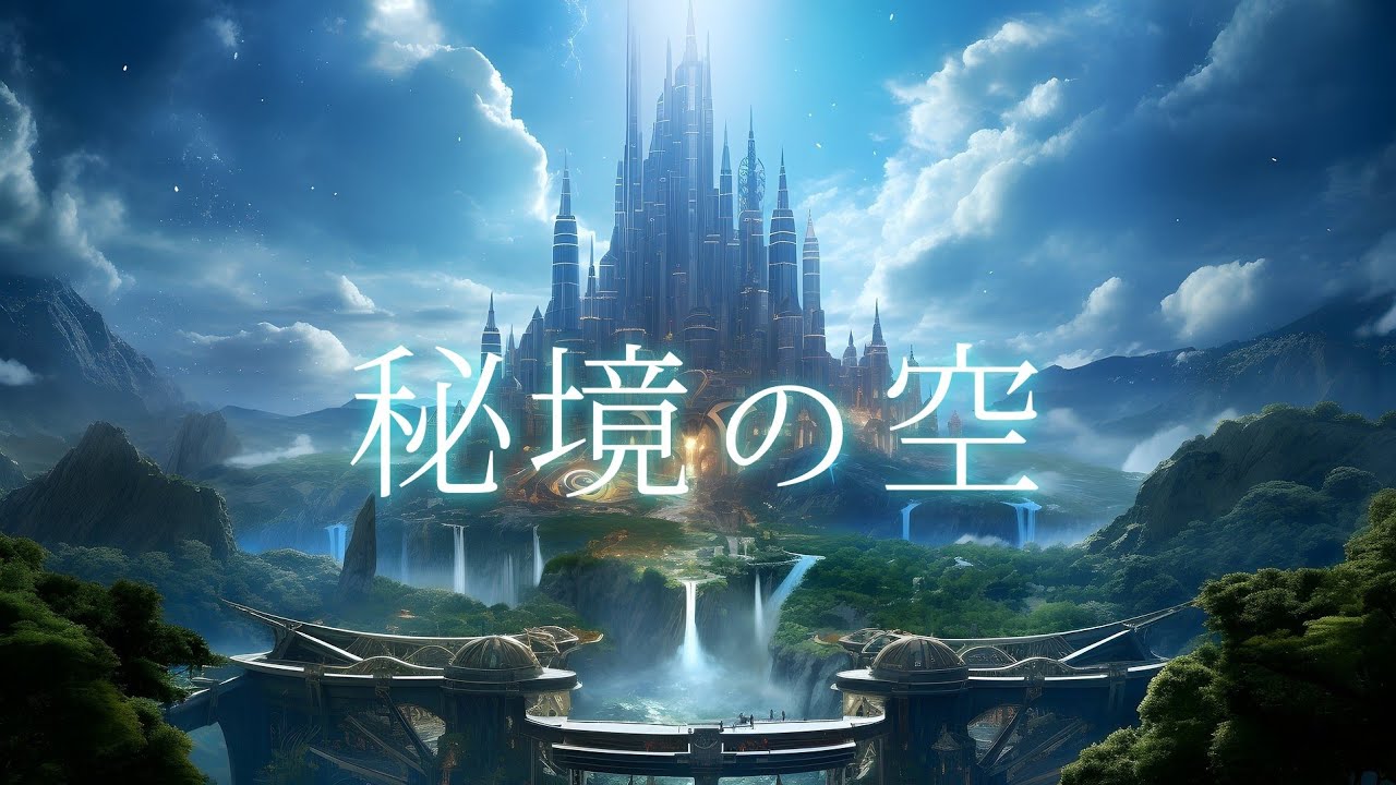 秘境の空【幻想的BGM】儚く美しい癒しの音楽　作業用BGM・睡眠用BGM・異世界BGM　Relaxation Music