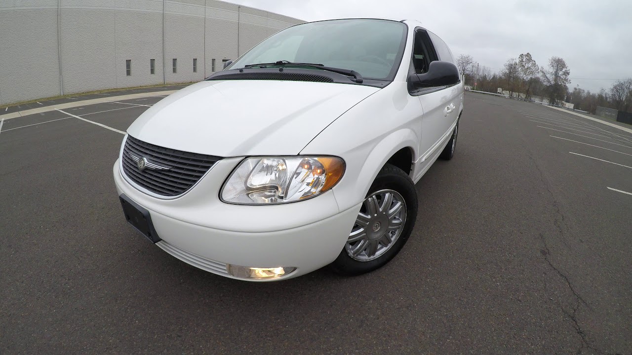 Обзор 4K Виртуальный тест-драйв и осмотр Chrysler Town & Country Limited 2004 года