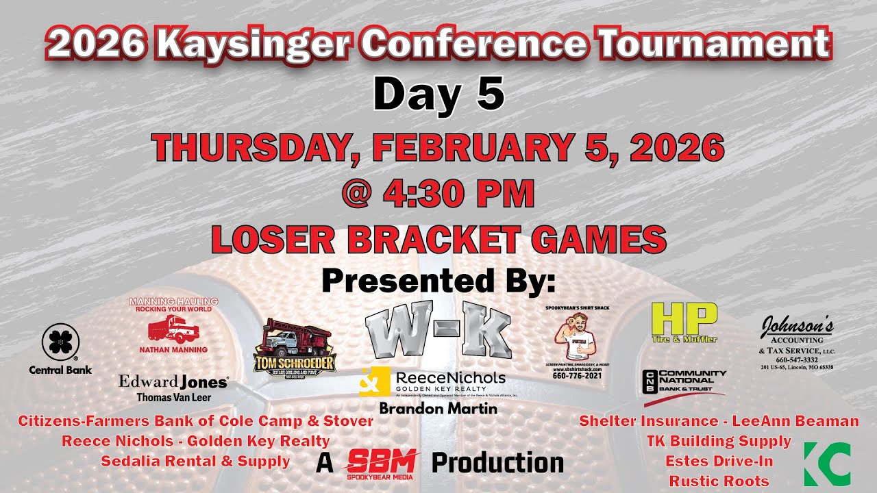 Kaysinger Conference Tournament 2026 - Day 5