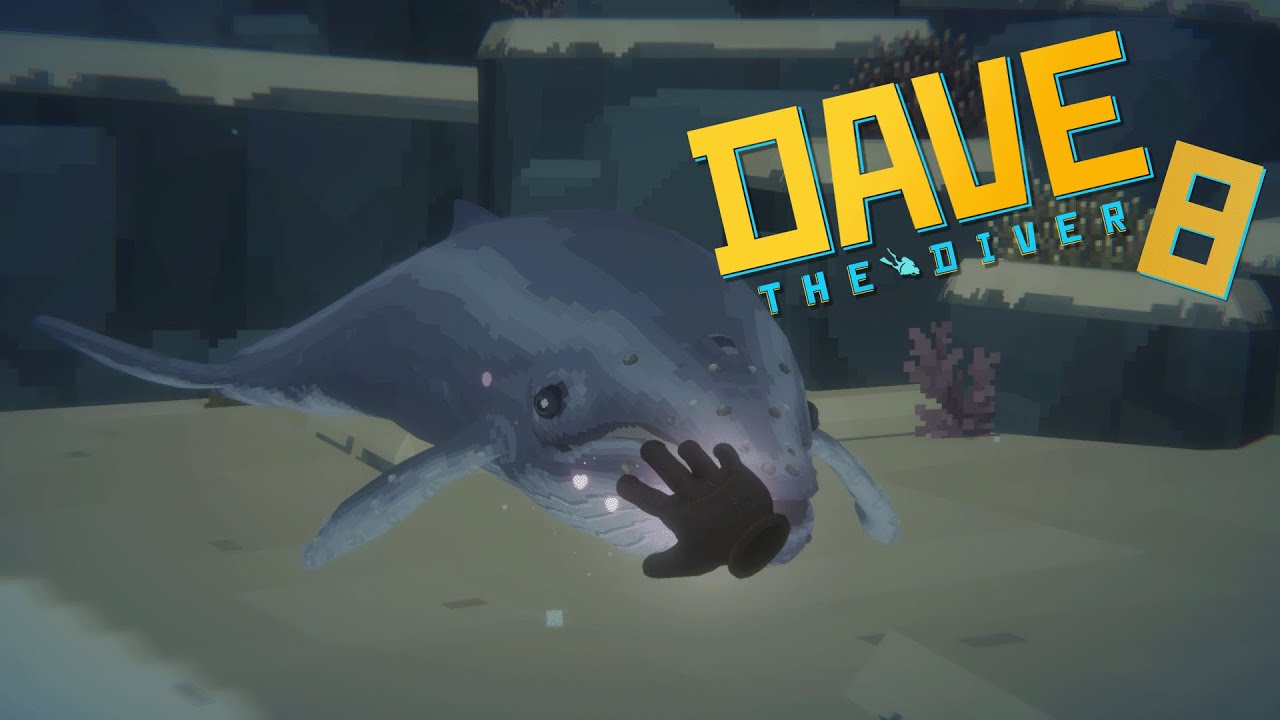 Ajudando o povo Marinho - DAVE THE DIVER com DLCs