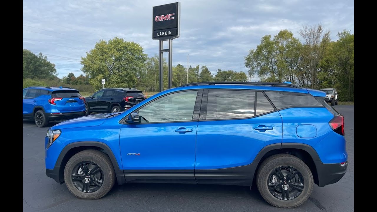 Sold - 2024 GMC Terrain AT4 AWD Riptide Metallic #17019