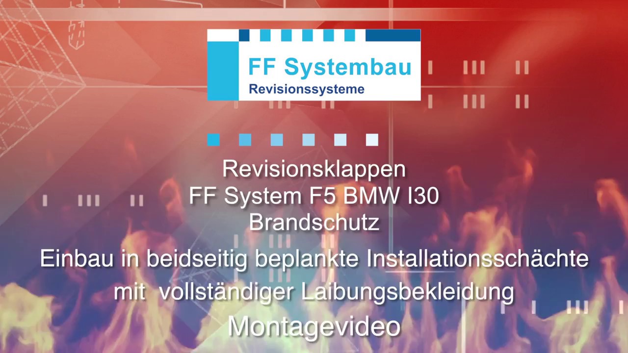 FF Systembau F5 (EI30) tűzg&aacute;tl&oacute; rev&iacute;zi&oacute;s ajt&oacute; be&eacute;p&iacute;tő f&uuml;llel gipszkarton falba