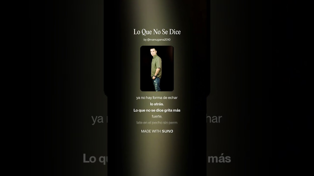 Lo Que No Se Dice