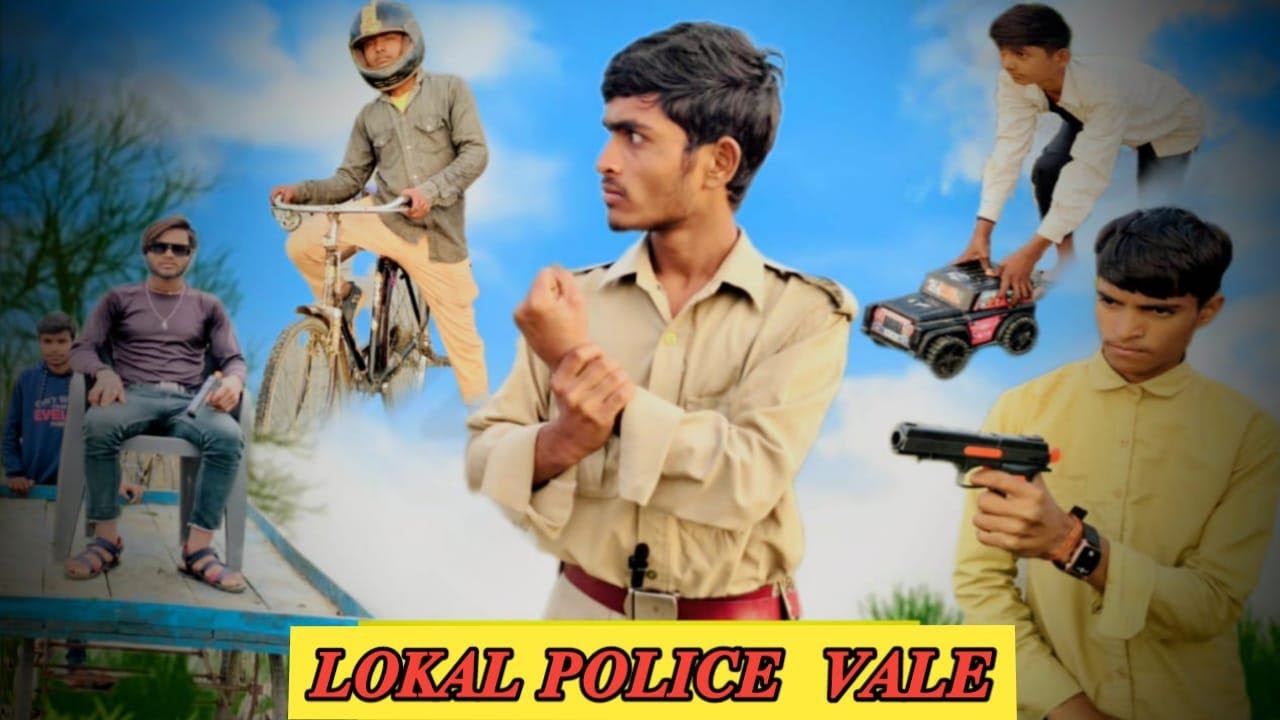 Lokal Police Vale || लोकल पुलिस वाले || A N Raj Comedy 