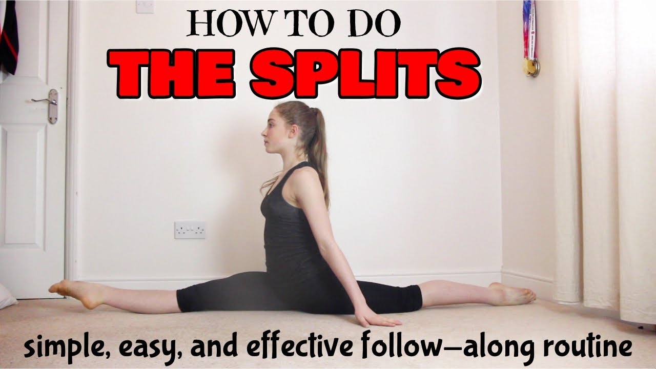HOW TO DO THE SPLITS: QUICK, EASY, FAST, AND EFFECTIVE FOLLOW-ALONG ROUTINE