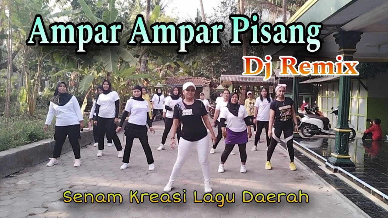AMPAR AMPAR PISANG DJ Remix //senam kreasi lagu daerah //@finakreasi-85