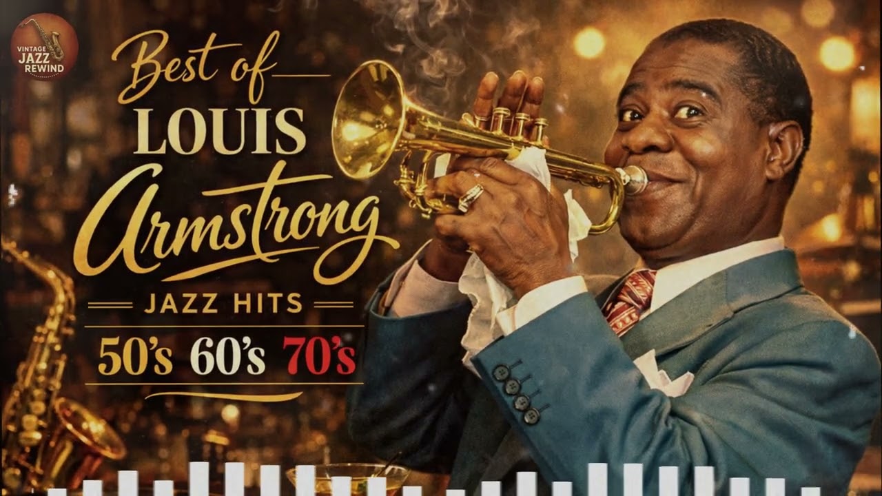 Louis Armstrong 🎶 60s & 70s Greatest Hits All Time#old