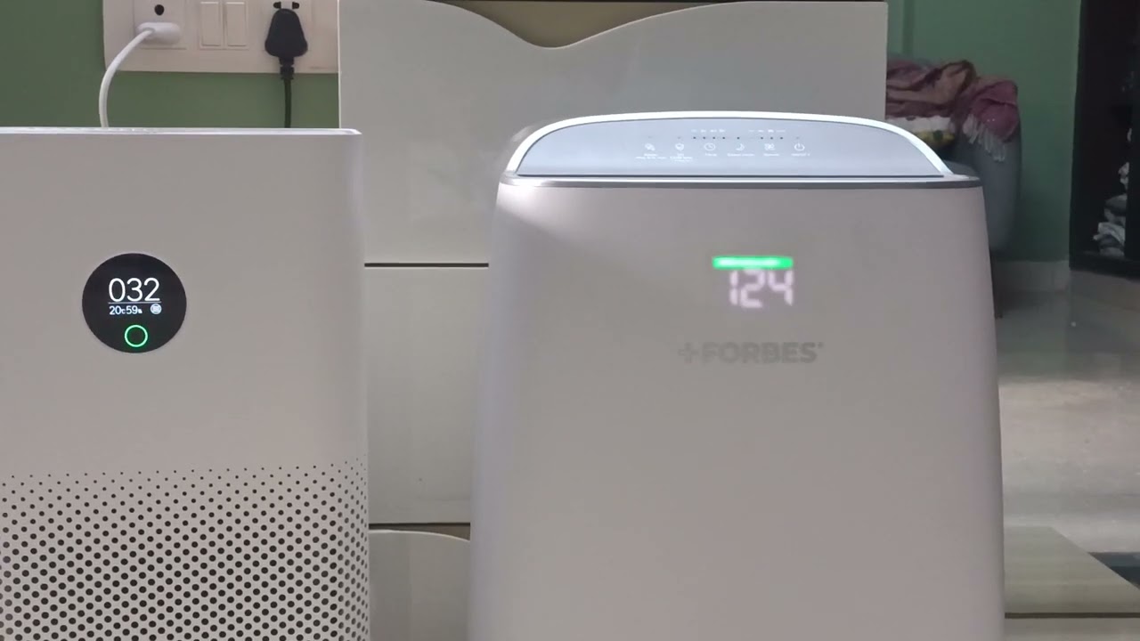 PM 2.5 Meter comparison - Mi Purifier 3 vs Eureka Forbes Fap 8000i