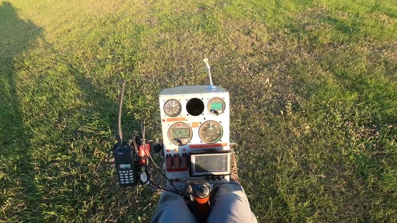 Explicó el despegue de mi autogiro (no soy instructor, solamente explicó cómo lo hago