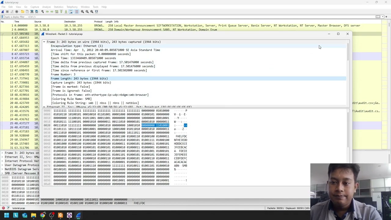 Digital Forensics Tools - Wireshark and NetworkMiner