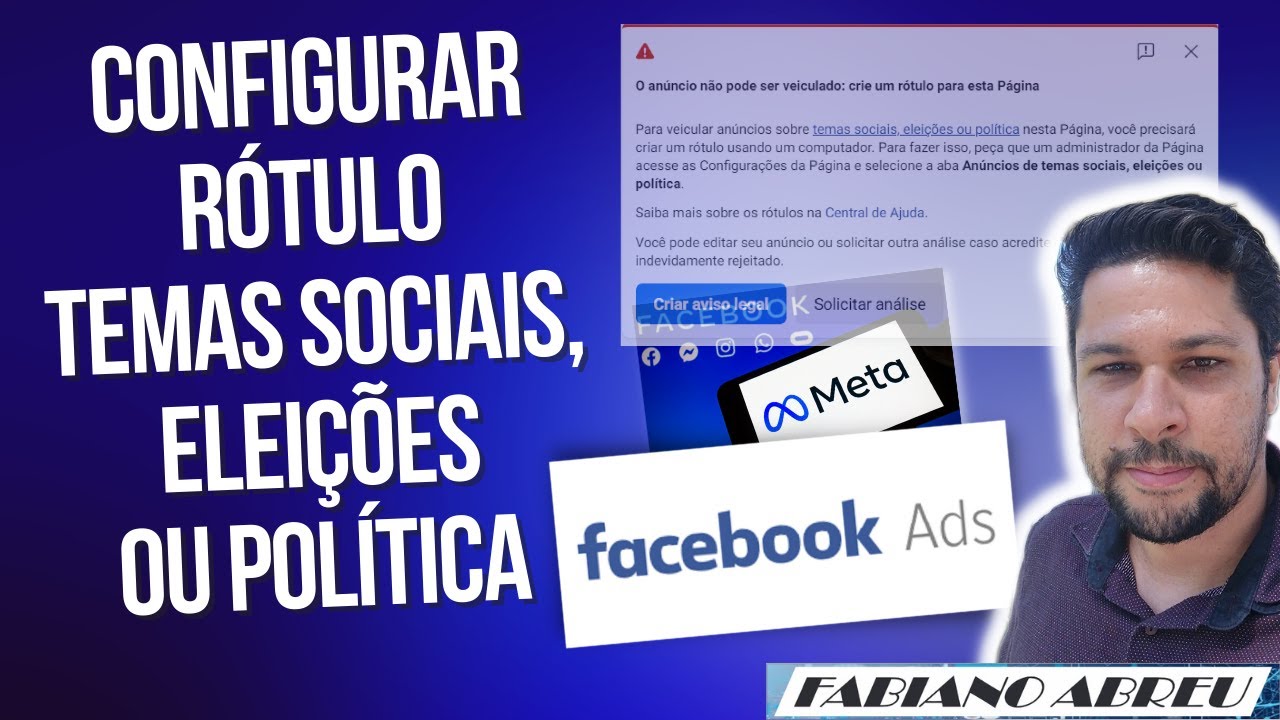 Corrigir Erro Crie um Rótulo de Campanha Facebook Ads (Meta Ads)