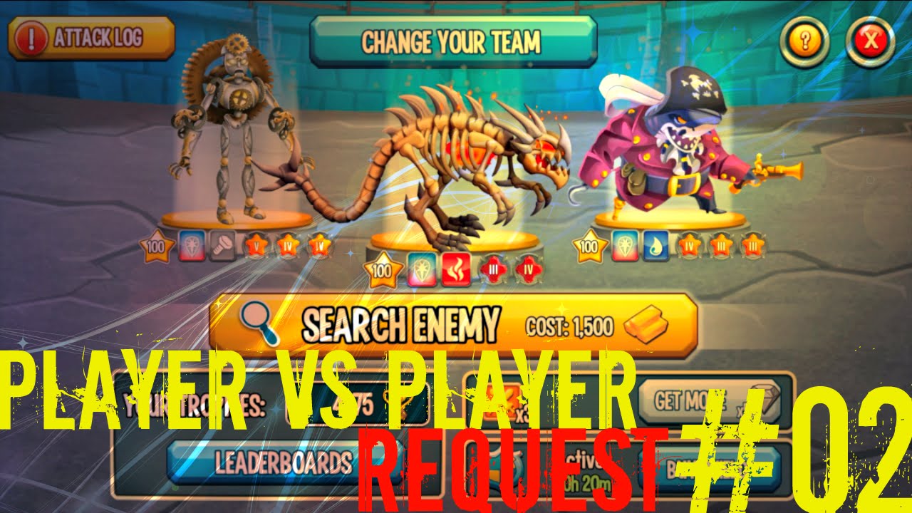 Monster Legends - Player VS Player Request #2