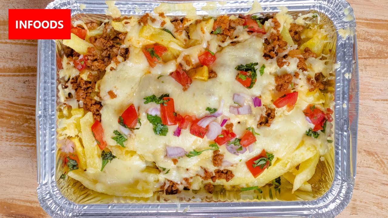 Loaded Fries Recipe | How to Make Loaded Fries | Loaded Chips Recipe | Infoods