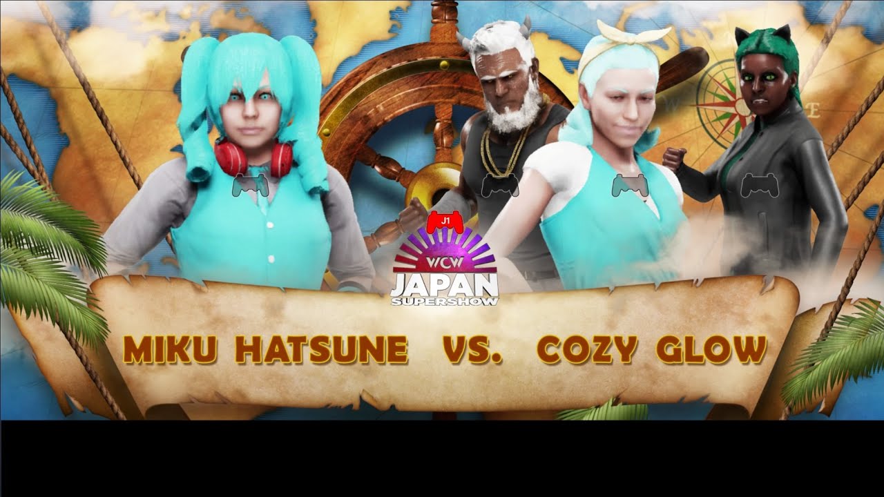 WWE 2k19 Miku Hatsune vs Cozy Glow