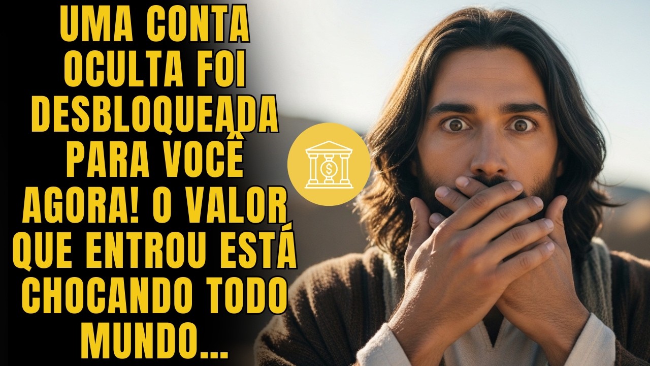 DEUS DIZ UMA CONTA OCULTA FOI DESBLOQUEADA PARA VOCÊ AGORA O VALOR QUE ENTRO ESTÁ CHOCANDO TODO MUND