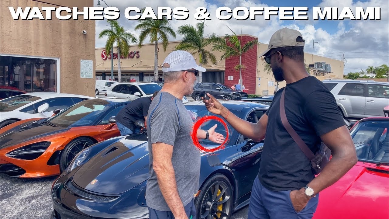 Я спросил владельцев Porsche, какие часы они носят (на встрече Miami Cars & Coffee).