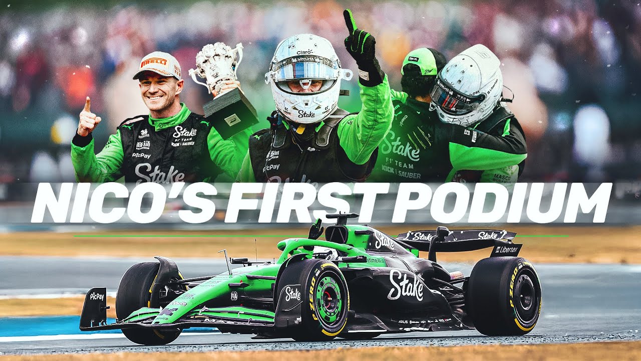 Back on the Podium! | Stake F1 Team KICK Sauber at the 2025 British GP