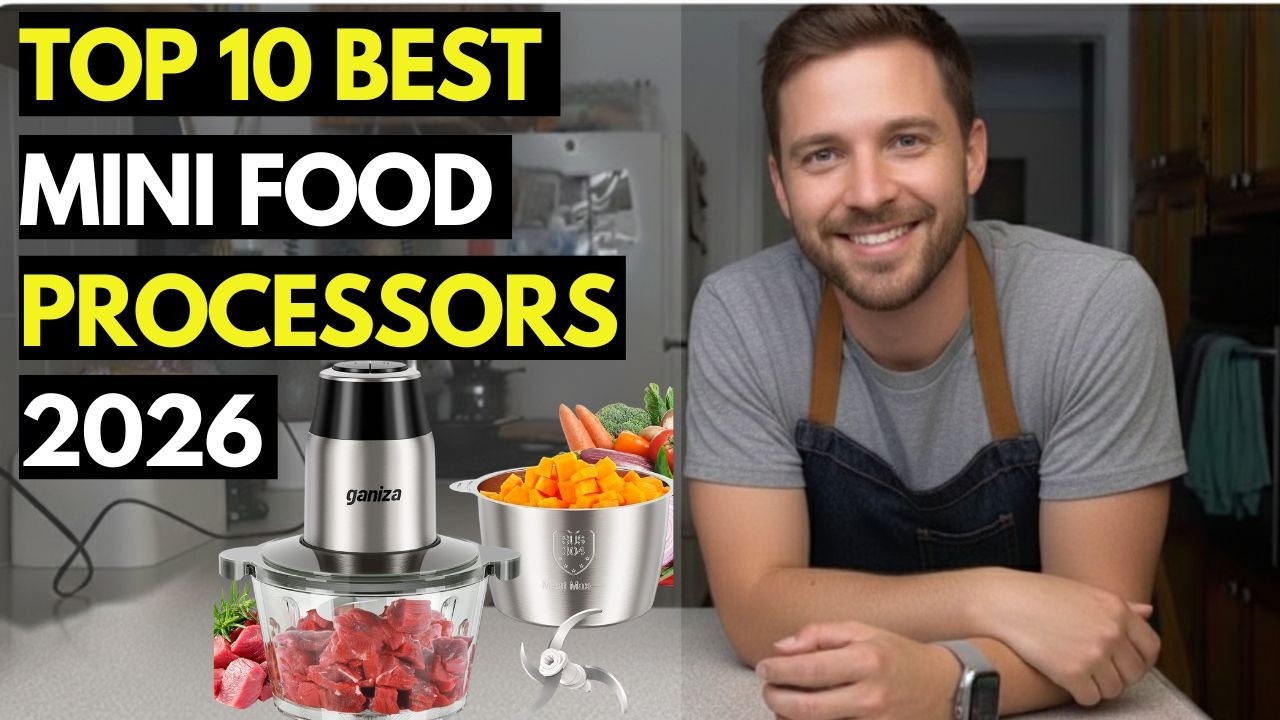 ✅Top 10 Best Mini Food Processors 2026 | Top Mini Food Processors For Quick Chopping