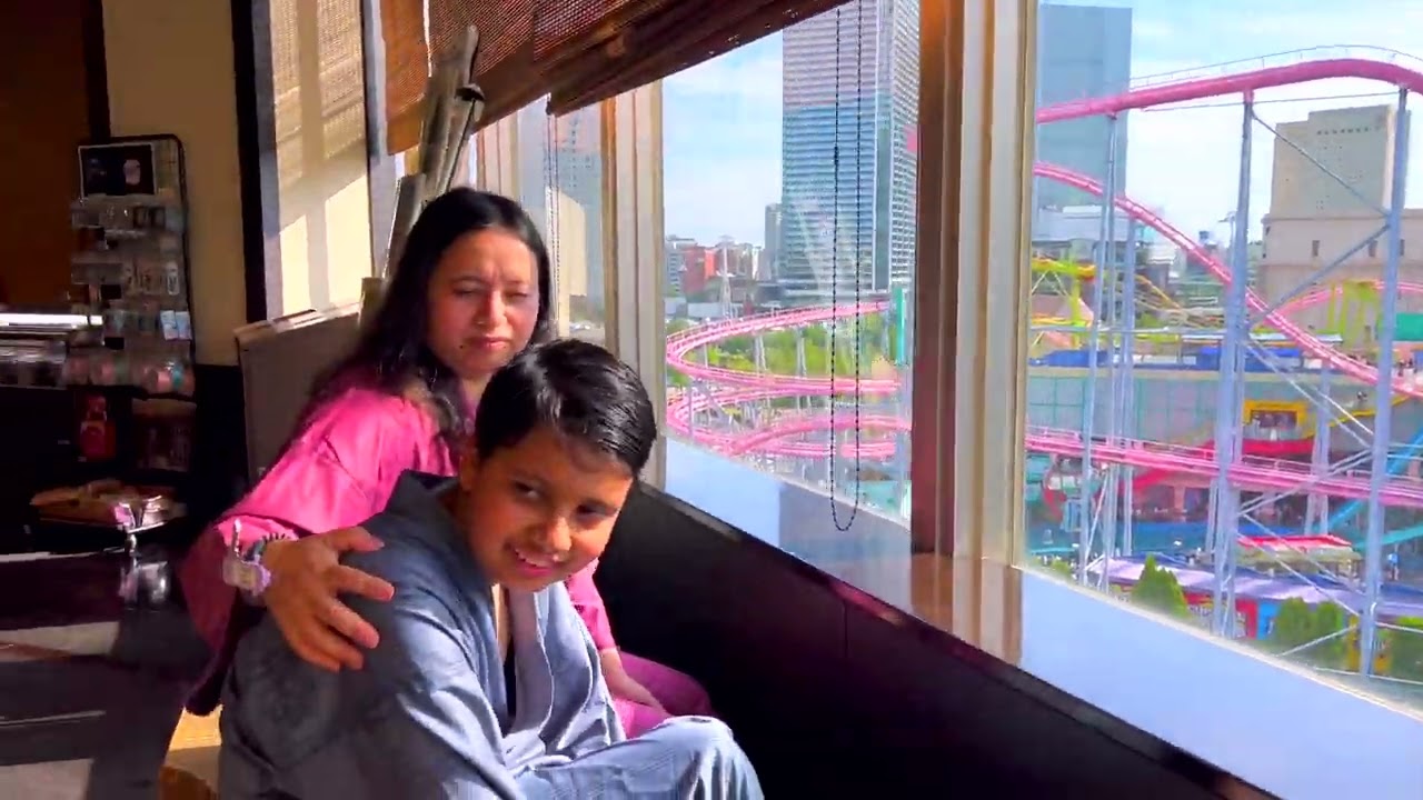 Yokohama Minato Mirai Manyo Club#onsen#Japan#Family#vlog#Anu CH