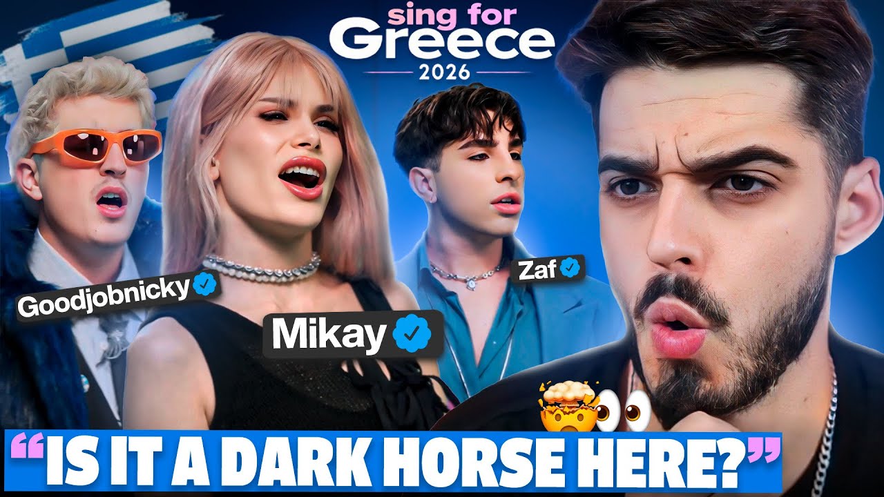 РЕАКЦИЯ ИСПАНСКИХ ПЕСЕН НА ВСЕ ПЕСНИ: Sing for Greece 2026 (2-й полуфинал) 🇬🇷🔥