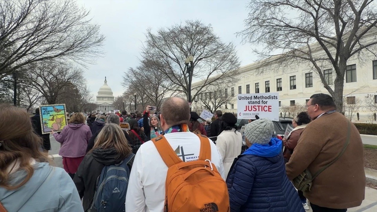 United Methodists take immigration concerns to DC