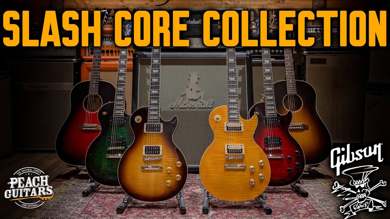 An Introduction To The Brand New Gibson USA Slash Core Collection