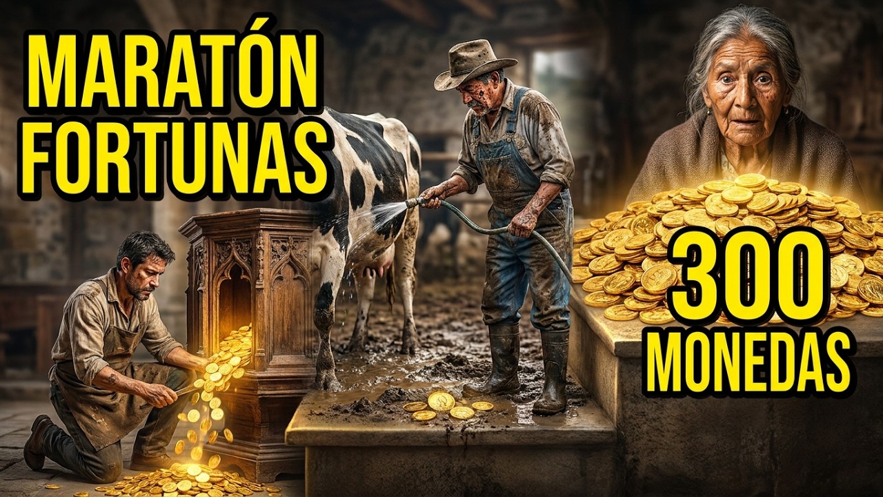 GRAN MARATON FORTUNAS DESCUBIERTAS SOLO DE CENTENARIOS DE PURO ORO. EN LUGARES MENOS PENSADOS