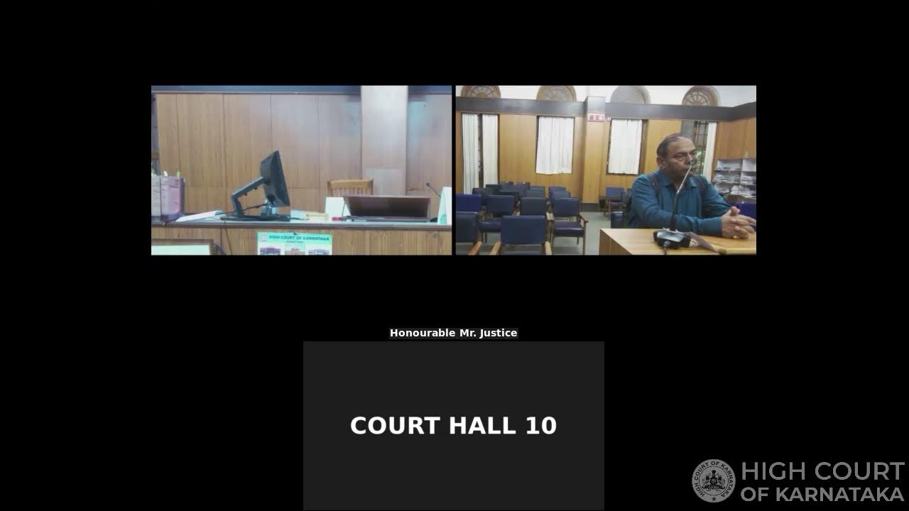 High Court of Karnataka Live telecast of Court Proceedings of CH-10 on 29.08.2026 at 10.30 A.M