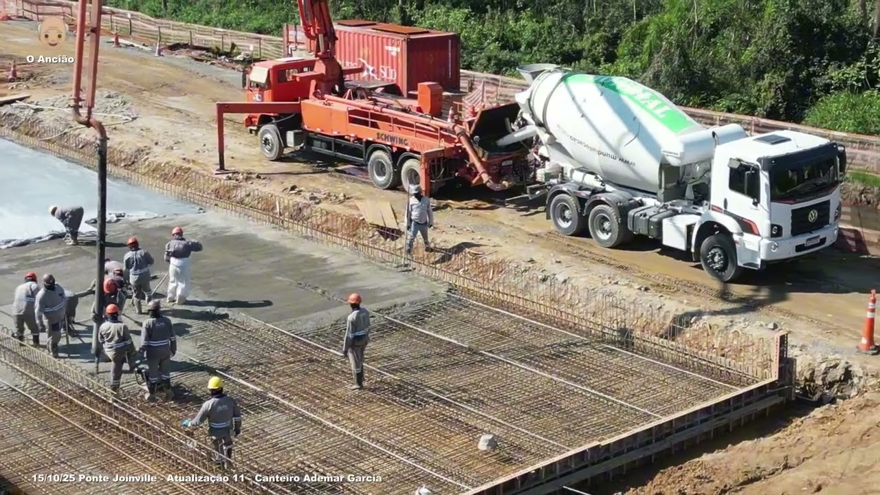 251015 Ponte Joinville - Atualiza&ccedil;&atilde;o 011 - Ademar Garcia #joinville #imagensaereas #obras #pontes
