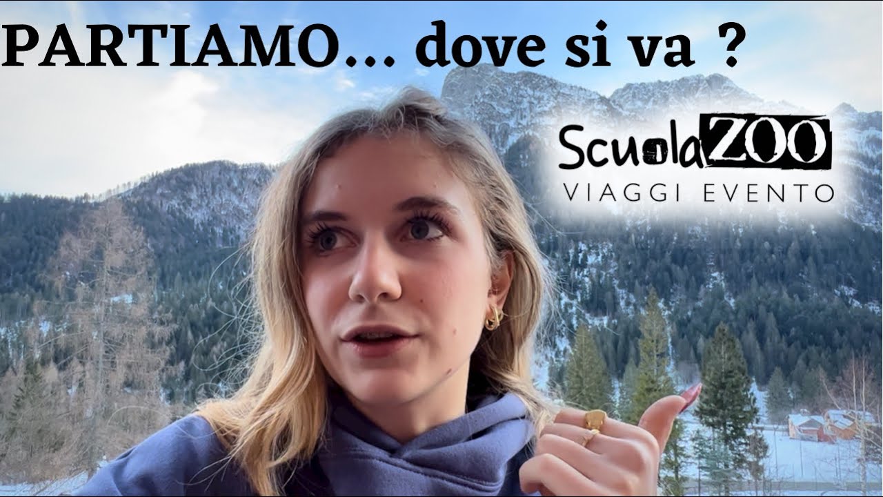 Finalmente PARTIAMO per andare SULLA NEVE con @ScuolaZooViaggi !