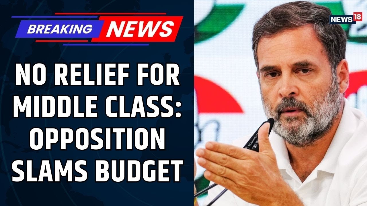 Opposition Slams Budget 2026: No Relief for Middle Class, Jobs & Inflation in Focus | Congress